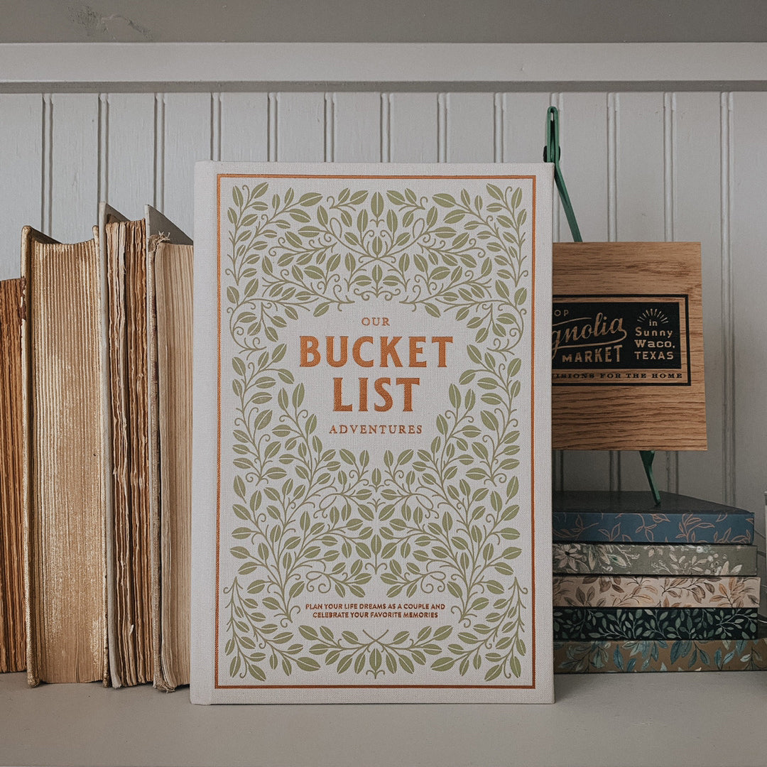Our Bucket List Adventures: A Journal for Couples - Hardcover