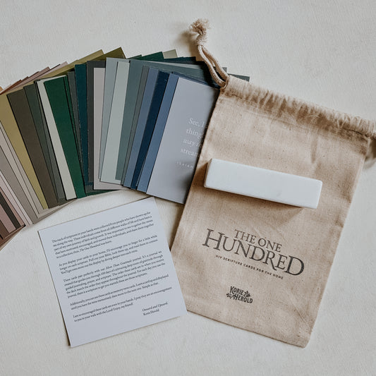 VOL. 1 The 100 - NIV Scripture Deck with Stand