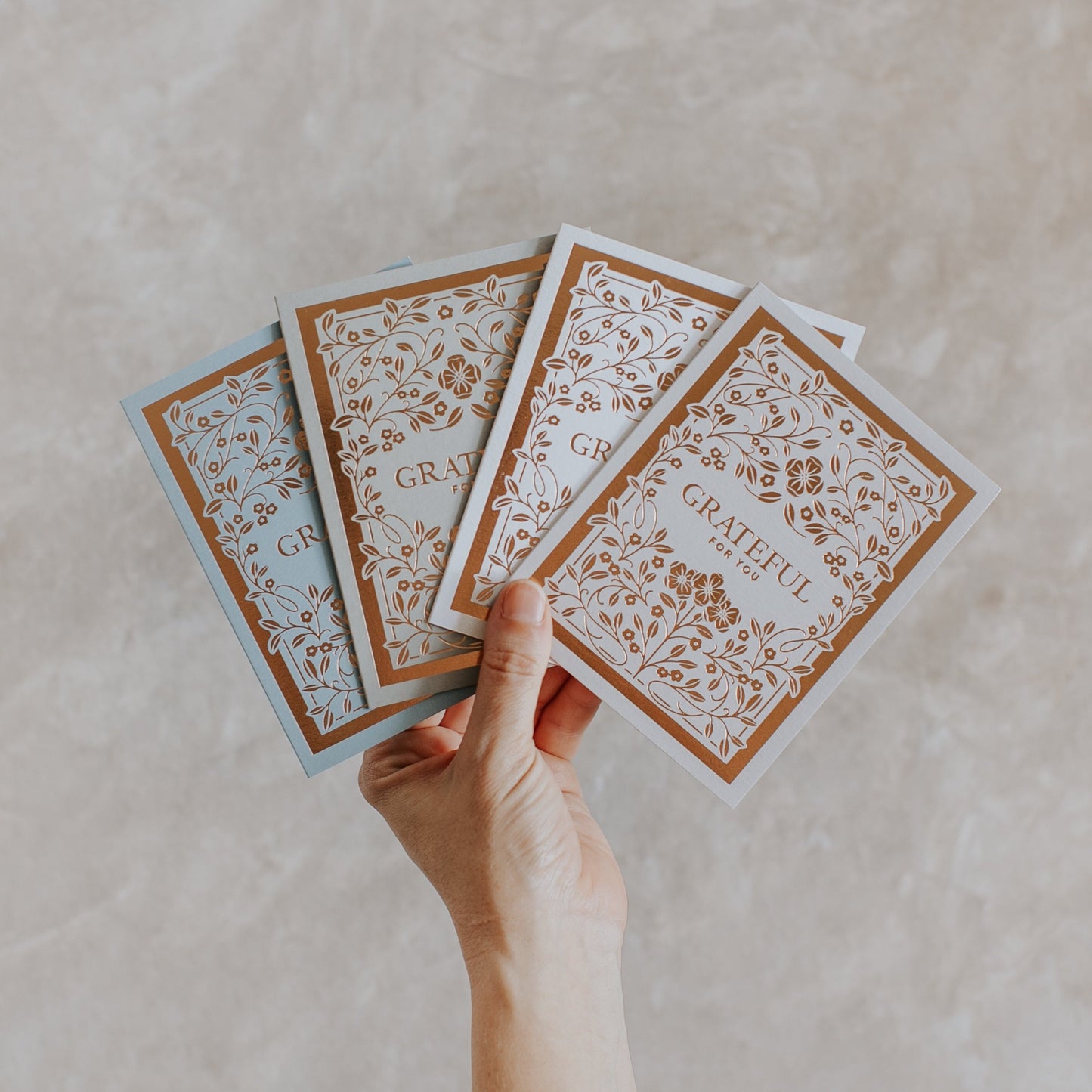 Grateful For You - Greeting Card