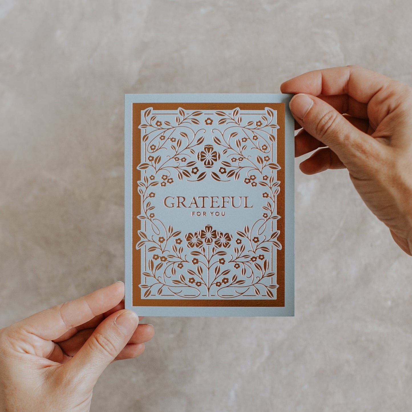 Grateful For You - Greeting Card