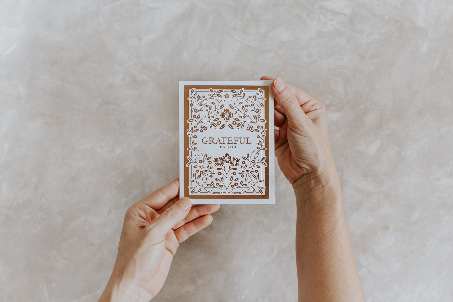 Grateful For You - Greeting Card