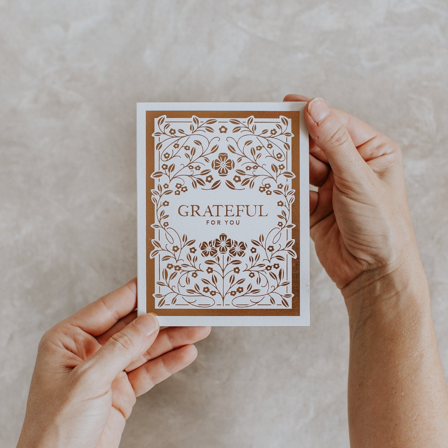 Grateful For You - Greeting Card