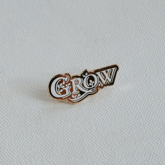 Enamel Pin - Grow