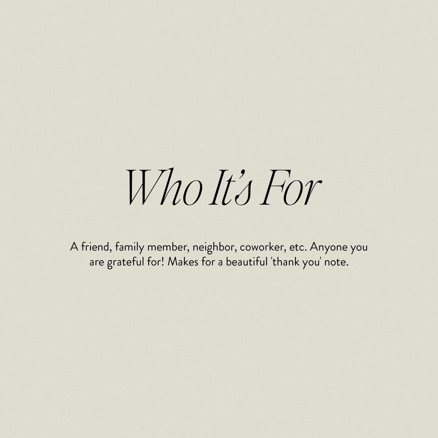 Grateful For You - Greeting Card